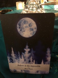 Blue Moon Divination Card