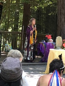 Nancy Dew speaks about the history of the Goddess and her priestesses