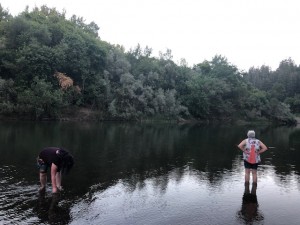 Natalie and Mona at the SS River Ritual